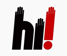Kiss the Design / A3 Collectif | Design Graphique #hi #hand #hands