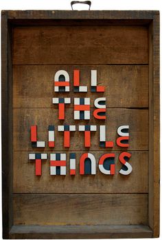 All the little things #design #graphic #quality #typography