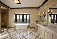 Hauntingly Beautiful Estate NearÂ Santa Barbara Reviving a Sense Of Awe #interior #design #decor #dream #bathroom #home #furniture #luxury