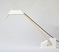 White Sleen by Antoine Tesquier Tedeschi #lighting #minimalist #minimal #lamp