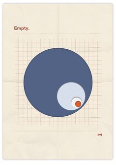 Empty #circle #vector #red #print #feeling #grid #blue #paper