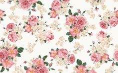 coqueterías #pink #pattern #floral