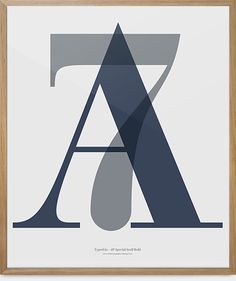 In Love With Typography1 — A7 #type #poster