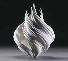 Vessels by Jennifer McCurdy | Daily Icon #throwing #sculpture #mccurdy #porcelain #jennifer #nature #seaweed #coral