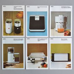 braun brochures #brochures #braun #60s #design