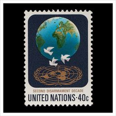 United Nations Postage Stamps – Part 4 #stamp