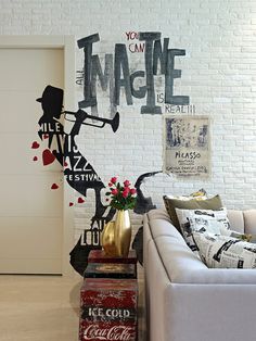 Apartment in Beirut by Vick Vanlian eclectic design with wow effect - www.homeworlddesign. com (1) #design #wow #eclectic #apartment #beirut