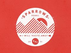 Dribbble - Camp Sparrows by Colin Miller #logo