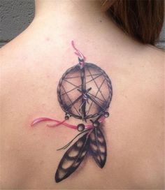 50 Dreamcatcher Tattoo Designs for Women #tattoo #designs #dreamcatcher