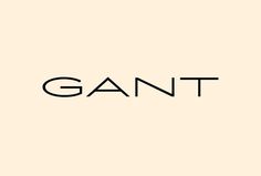 Gant by Essen International #logotype #typography