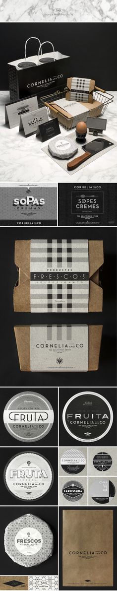 CORNELIA and CO [ Brand identity & Packaging ] #packaging #food