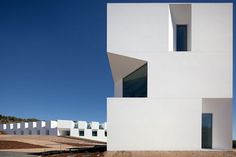 The Nursing home of Aires Mateus Architects through the eyes of Fernando Guerra | Yatzer™ #abstract #facade #modern #architecture #minimalist