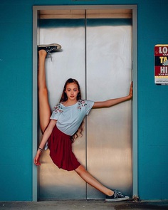 Marvelous Portraits of Ballet Dancers Practicing on The Streets of Dallas by Kiera Brooks