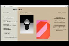 Rootedly by Studio Britz #web design #website #web