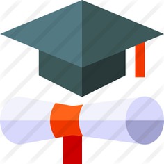 See more icon inspiration related to degree, graduated, mortarboard, graduate, cap, education, diploma and graduation on Flaticon.