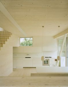 JustK_martenson und nagel theissen_11 #void #solid #interiors #wood #architecture #stairs