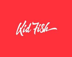 Kid Fish #logotype #handwriting #handwritten #logo #typography