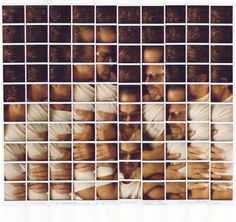 Polaroid Mosaics by Maurizio Galimberti | PICDIT #photos #photo #photography #mosaic #art
