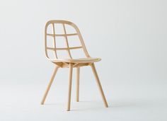 Nadia Chair by Jin Kuramoto Studio #chair #minimalist