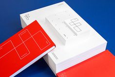 Fraher architects by Freytag Anderson #red #blue #brand design #stationary #graphic design