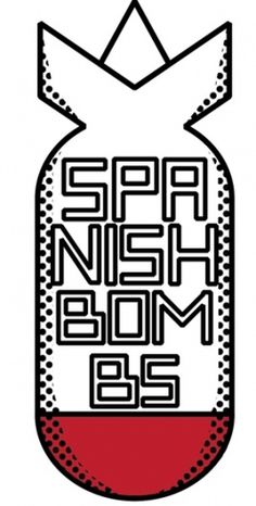spanish bombs on the Behance Network #icon #clash #the #music #bomb