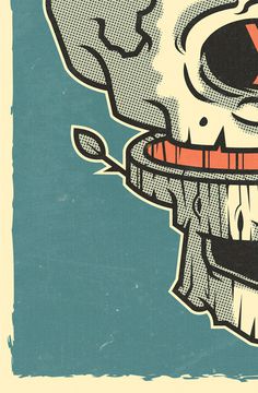 COVENANT OF IRON on Behance #vector #print #retro #ilustracin #illustration #poster #skull
