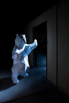 La Creative Sweatshop | Art & Design | Music and Design Zine #bear #origami #volume
