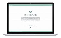 Price Companies Website #homepage #white #design #space #web