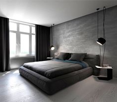Apartment in Dark Colors by InCube - #decor, #interior, #homedecor,