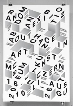 Random Posters « FEIXEN: Design by Felix Pfäffli #design #graphic #poster #typography