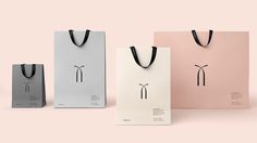 Twice Fashion branding packaging package design corporate identity brand logo logotype bag leather bags pink detail luxury china deluxe new