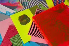 Hyperreal Transmissions Brian Biles — Form Design Studio — Graphic Design, Typography, & Art Direction #acrilico #neon