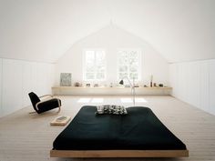 DeadFix · #interior #white #home #bed #minimal