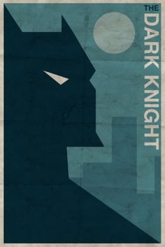 Vintage-Style DC Character Posters on the Behance Network #vintagestyle #batman #night #poster #dark