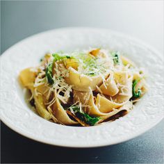 pasta with fennel, arugula & lemon . sprouted kitchen #food