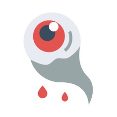See more icon inspiration related to eye, halloween, ghost, cultures and blood on Flaticon.