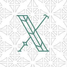 West end girl #letters #white #pattern #letterer #typography #letter #european #midieval #dutch #green