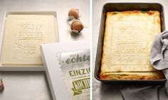 Primeiro livro de receitas comestível do mundo #book #food #typography