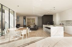 The Design Chaser: Homes to Inspire | Majestic in Melbourne #interior #design #decor #kitchen #marble #deco #decoration