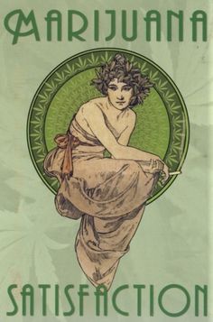 coqueterías - bohemea: Marijuana Satisfaction (by bohemea) #poster