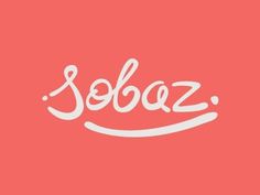 Dribbble - Sobaz by Jordan Sparrow #lettering #branding #noodles #food #restaurant #identity #custom #logo #typography