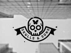 S&S logo by Sebastiano Guerriero #inspiration #design #tpe #logo #skull