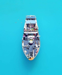 Greece From Above: Minimalist Drone Photography by Costas Spathis