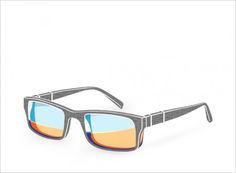 Glasses (mkn design - Michael Nÿkamp) #glasses #color #orange #texture #blue