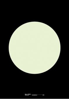Monoscope #white #build #in #print #black #the #minimal #poster #glow #circle #dark #moon