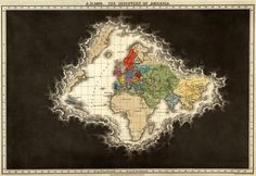 David Rumsey Historical Map Collection | Timeline Maps #clouds #discovery #map #cartography #illustration #america