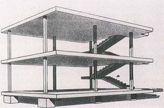 Marion von Osten, Architecture Without Architects—Another Anarchist Approach / Journal / e-flux #maison #ino #dom #structure #corbusier #architecture #le #drawing