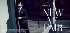 FORMAL IS A NEW AFFAIR Photographed by Beau Grealy Man Of The World Magazine #cover #fashion #man #editorial #magazine
