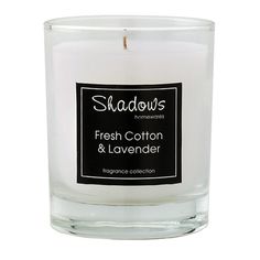 Tumbler Fresh Cotton & Lavender Scented Candle