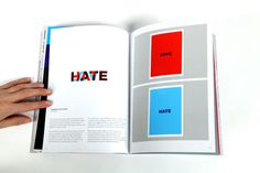 Word and Image on Editorial Design Served #type #layout #design